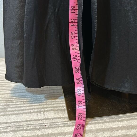 Xscape lace taffeta black mermaid gown size 4 - Picture 5 of 12